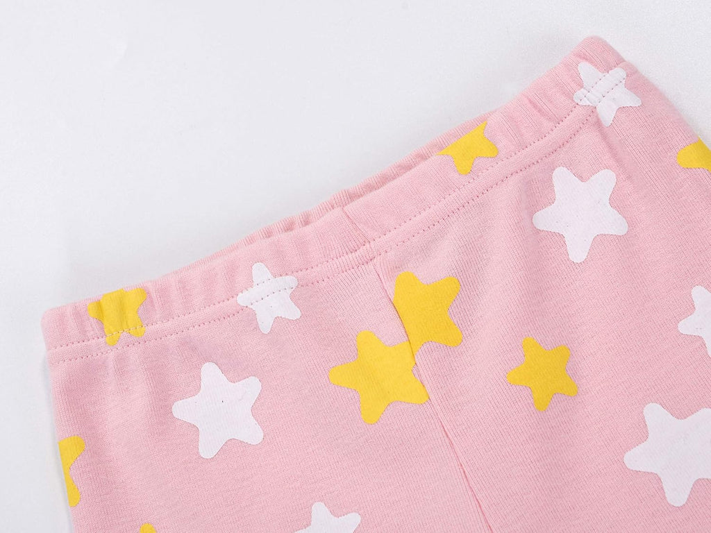 Cozy Cotton Short Pajama Sets for Little Girls - Perfect Summer Sleepwear for Kids 24 Months to 16 Years