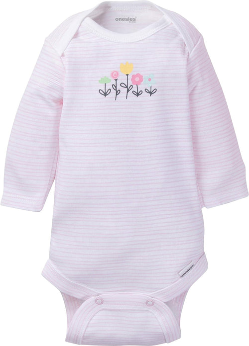 Baby Boys & Girls 6-Pack Long Sleeve Bodysuits