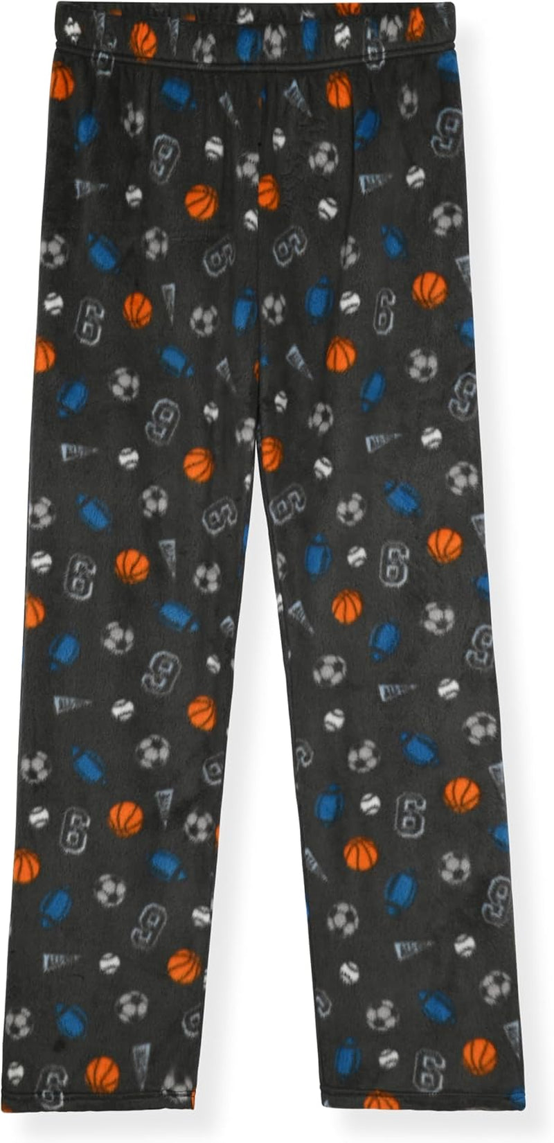 Boys Pajama Pants 3-Pack Soft Lightweight Sleepwear Bottoms with Elastic Waist Kids Lounge Pants for Boys