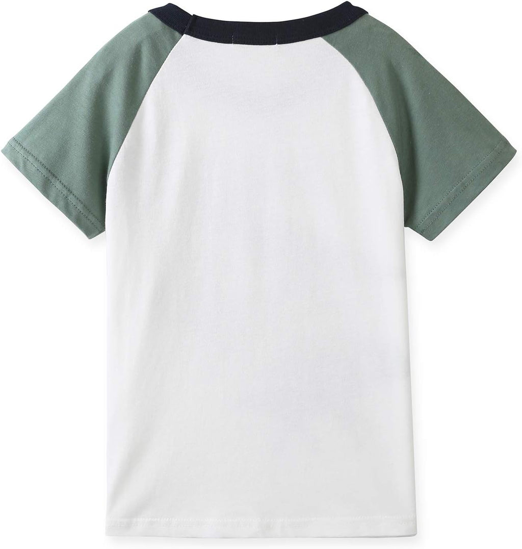 Boys Cotton Long Sleeve T-Shirts T Rex Dinosaur Shirt Graphic Tees