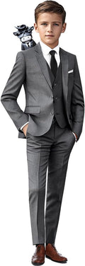 Signature Boys' Slim Fit Suit Complete Outfit