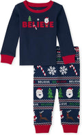 Kids' Family Matching, Festive Christmas Pajama Sets, Cotton