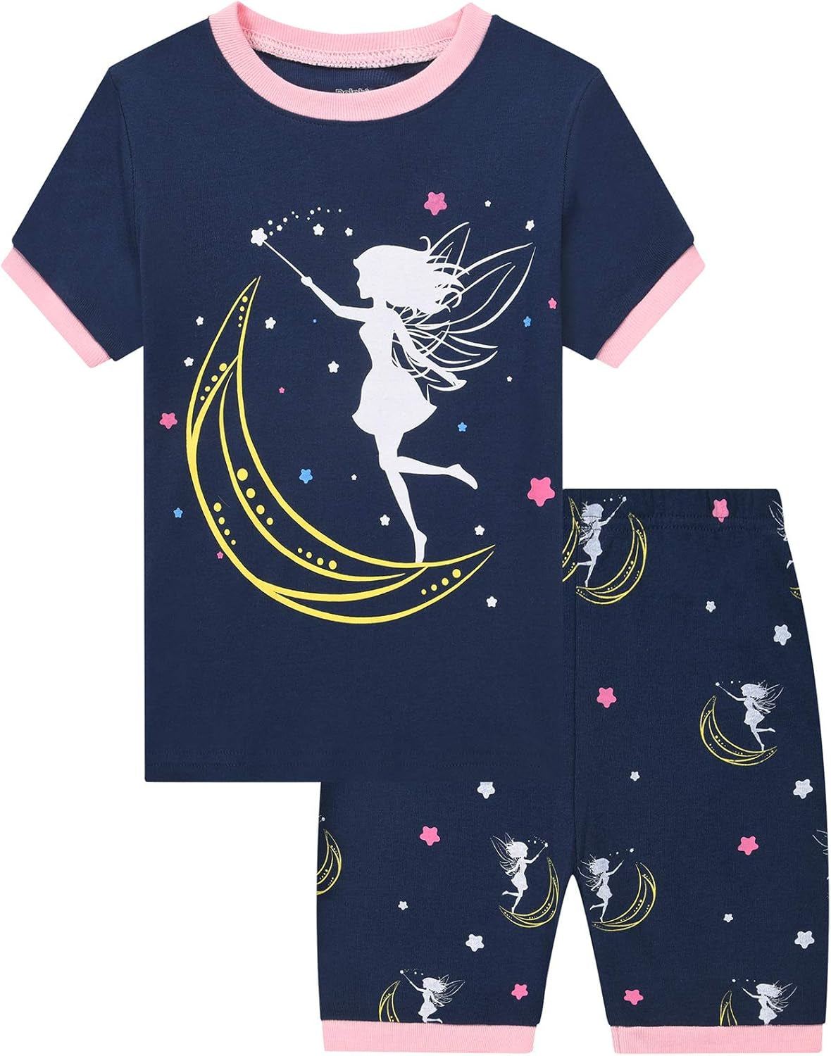 Cozy Cotton Short Pajama Sets for Little Girls - Perfect Summer Sleepwear for Kids 24 Months to 16 Years