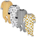 Baby Boys 4-Pack Sleep 'N Play Footies